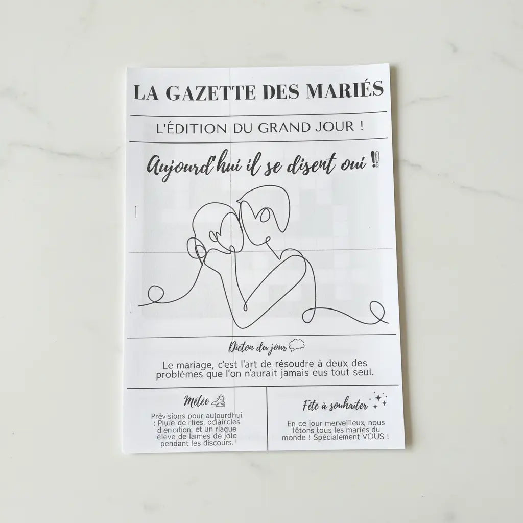 Gazettes des Mariés